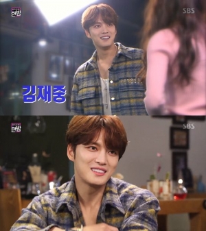 &#39;한밤&#39; 김재중 &#39;고막 남친&#39; 칭찬에 당황 &#34;써먹어야지&#34;