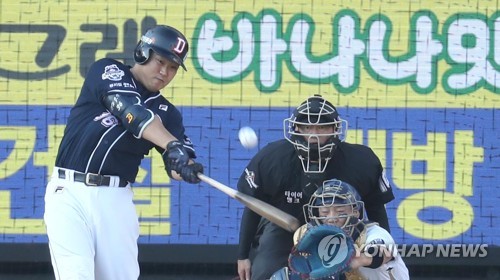 '오재일 4홈런 9타점' 두산, 3년 연속 한국시리즈 진출