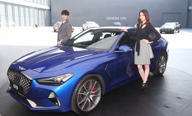 벤츠C·BMW3 "G70과 경쟁? 시장 달라…주행·안전 우위"