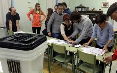 카탈루냐 독립투표 시작…'불법 규정' 스페인 실력행사
