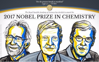 노벨 화학상, 자크 두보쉐 교수 등 저온전자현미경 개발자들 수상