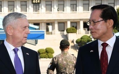 한·미 국방장관, 오늘 서울서 회담… 미국 전략무기 전개 강화 논의