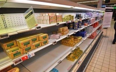 프랑스 때아닌 '버터 대란'… 공급 부족·수요 급증 탓