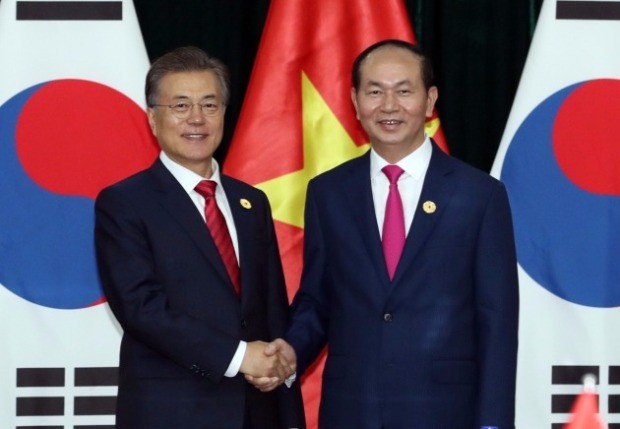 한-베트남 정상회담 "2020년까지 교역 1000억불 달성"