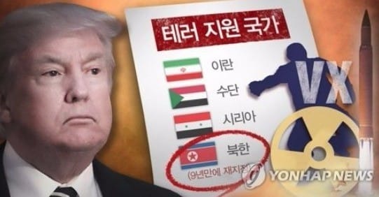 美 국무부, 테러지원국 北 반발에 "반복적 테러행위 때문"