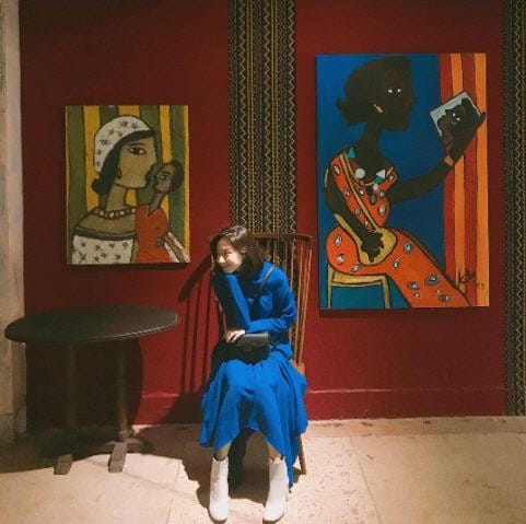 [새 전시] 박수진도 태교 중 찾은 인사동 아프리카 미술 '팅가팅가' 전시회 