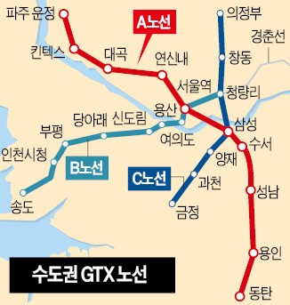 파주 GTX 연장 노선 확정…들썩이는 운정신도시