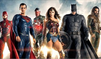 [리뷰] 영화 '저스티스 리그', 배트맨·슈퍼맨…영웅들이 펼치는 액션 판타지