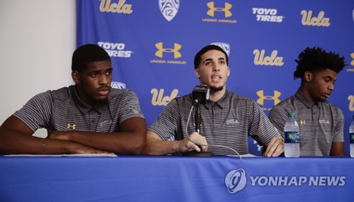중국서 풀려난 UCLA 농구선수들 "고마워요 트럼프"