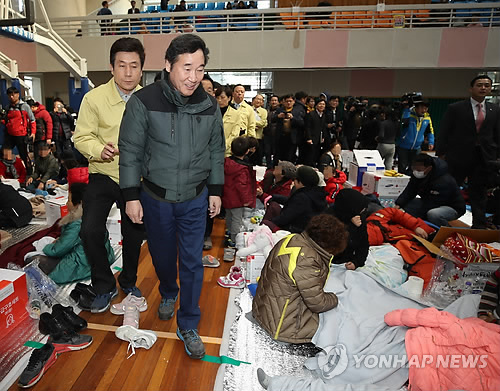 이총리, 포항 방문…"재난안전특별교부세 오늘 40억원 집행"