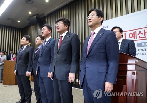 대주주 없는 한국당 원내대표 경선… 결선투표로 가나