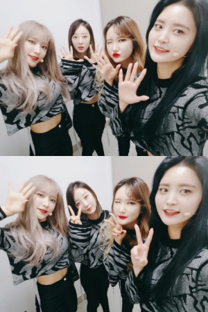 EXID, '덜덜덜' 음악방송 첫 1위 “솔지도 함께 축하”