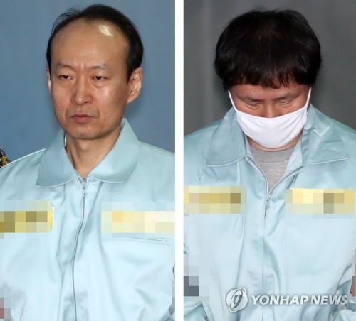 '징역1년 구형' 안봉근·이재만 "청문회 불출석 반성…선처를"