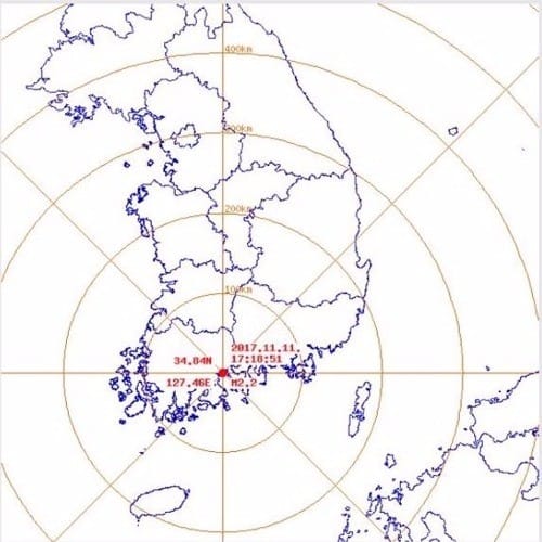 전남 순천 인근서 규모 2.2 지진…피해신고 없어