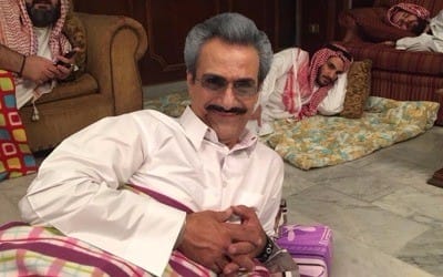 체포된 사우디 억만장자 왕자 '구금 중 여유' 사진 소동