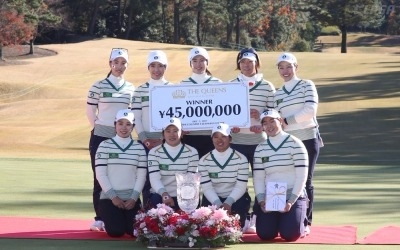  더 퀸즈 대회 우승 Team JLPGA