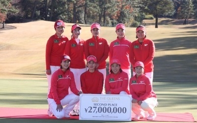  더 퀸즈 대회 우승 Team KLPGA