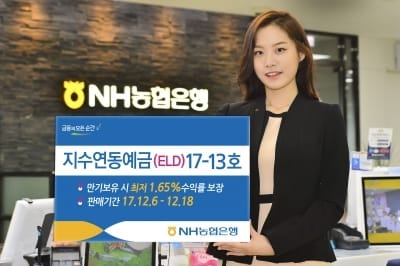 NH농협은행, 최저 1.65% 보장 ELD 출시