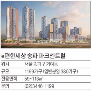  [유망 분양현장] 강남권 뉴타운서 첫 공급 새 아파트