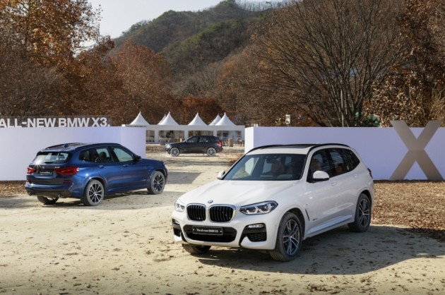 BMW코리아가 지난달 13일 국내에 공식 출시한 신형 X3 / 사진=BMW코리아