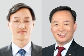 조경목 SK에너지 신임 사장(왼쪽)과 장용호 SK머티리얼즈 신임 사장. 