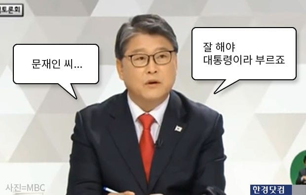 조원진 '문재인씨' 호칭 논란