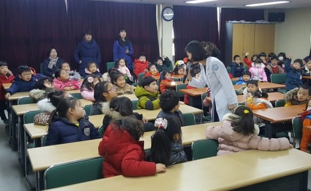 갑을장유병원,국공립어린이집 원아생 건강관리 교육