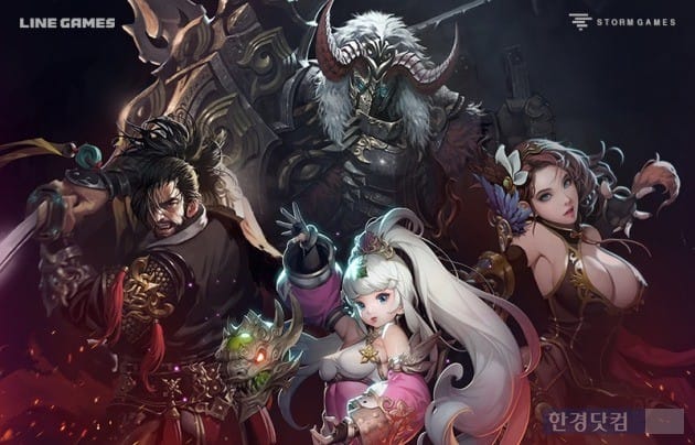 스톰게임즈가 개발 중인 모바일 MMORPG '라스트 소울'. / 사진=라인게임즈 제공