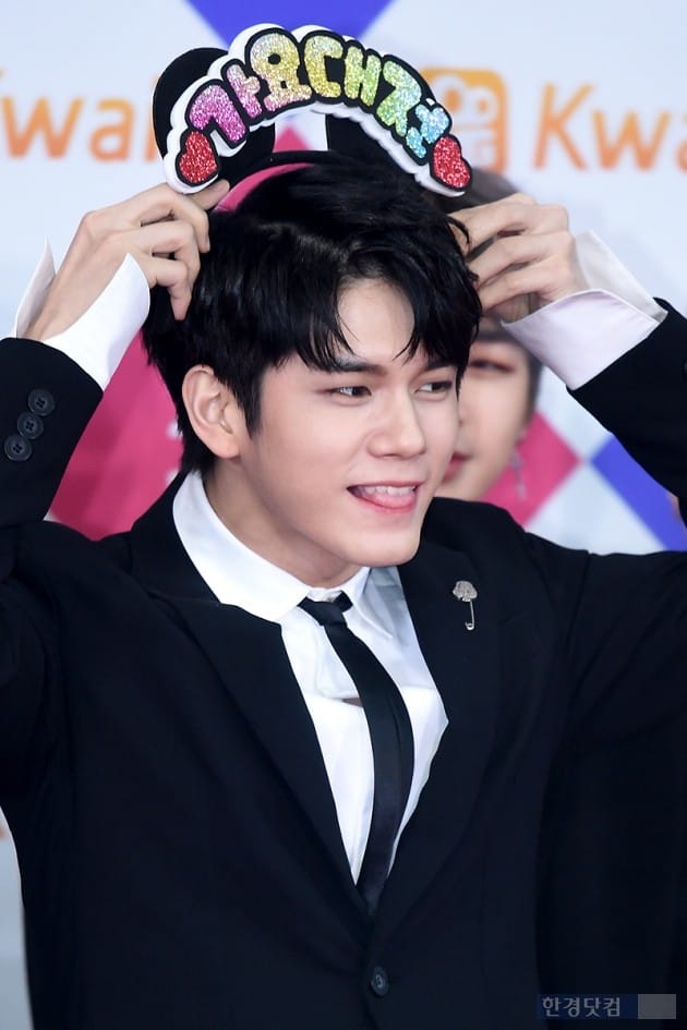 [포토] 워너원 옹성우, '머리띠도 귀엽게~' (SBS 가요대전)