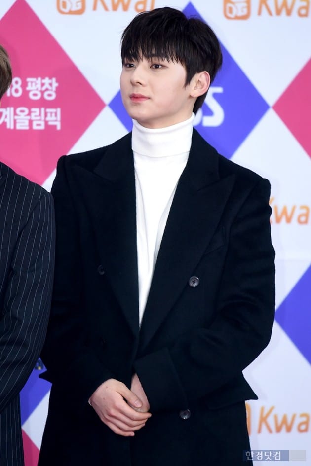 [포토] 워너원 황민현, '감탄나는 잘생김' (SBS 가요대전)