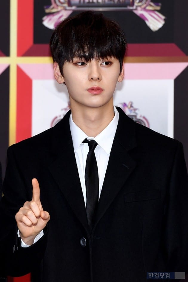 [포토] 황민현, '날카로운 눈매~'(KBS 가요대축제)