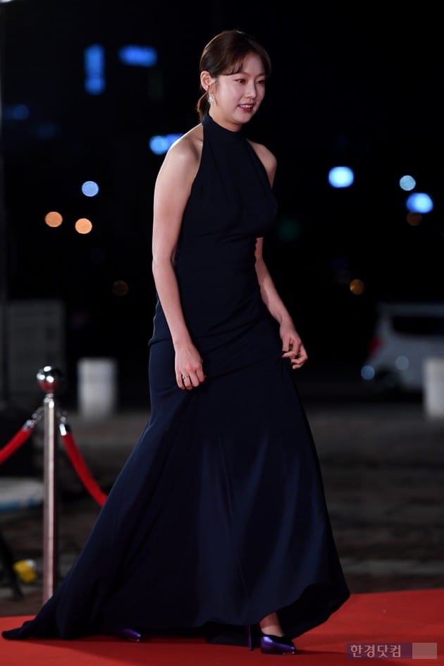 [포토] 공승연, '올블랙 드레스 입고'(KBS 연기대상)