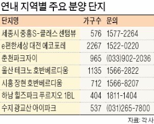 올해 전국서 21만가구 분양… 전년대비 66% 수준