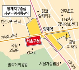 서초구청 부지, R&D 기능 갖춘 복합시설로