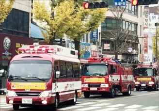 소방차에 길 안터주면 과태료 200만원