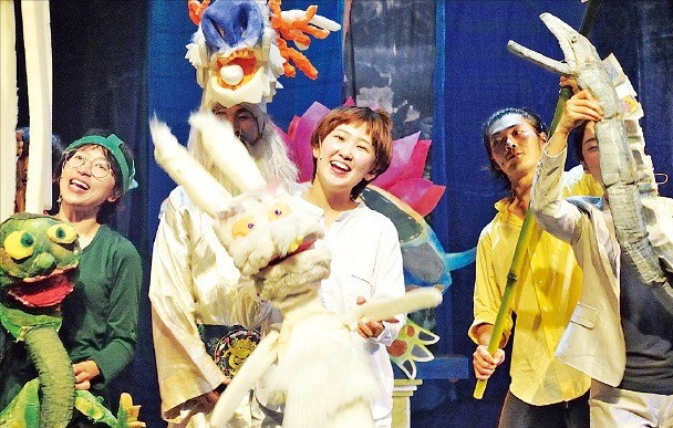 다음달 20~21일 서울 아르코예술극장 대극장에서 공연하는 전래동화극 ‘토끼와 자라’. 
