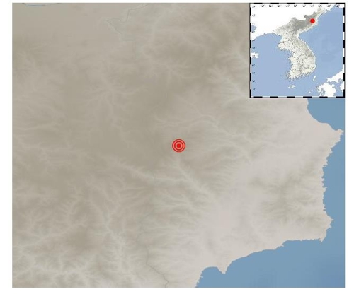 北 함경북도 길주서 규모 2.5 지진…"9월 핵실험이 유발"