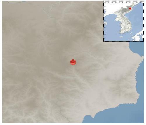 북한 함경북도 길주서 지진 잇따라…"9월 핵실험이 유발"
