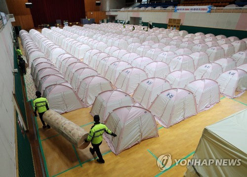 포항지진 이재민 345가구 새 보금자리로…이주 60% 넘어