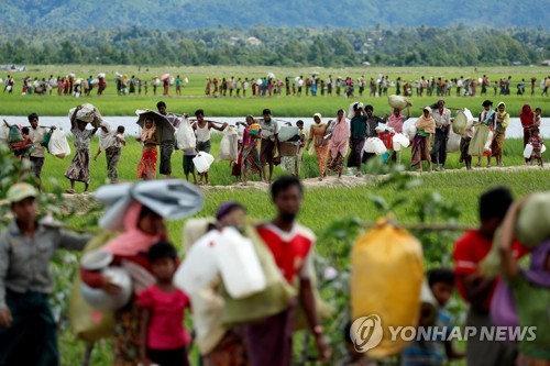 미얀마, 로힝야 관련 미국 제재에 반발… "못 믿을 주장에 근거"