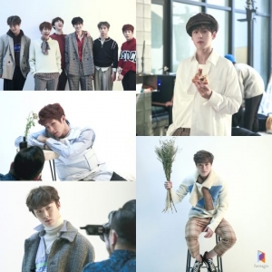 '꽃보다 아름다운' 아스트로, 화보 비하인드 대방출