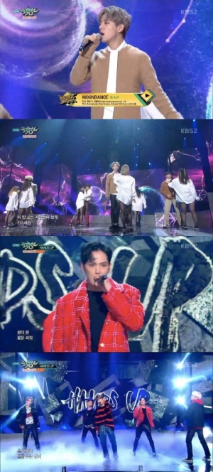 '뮤뱅' B.A.P, 한층 더 강렬해졌다…'MOONDANCE' 'HANDS UP' 최초 공개