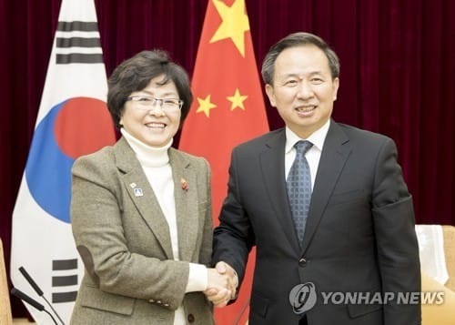 김은경 환경부 장관 "중국과의 환경협력은 일거양득"