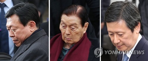 '경영비리' 롯데 신동빈 집유·신격호 징역4년… 검찰, 항소 검토