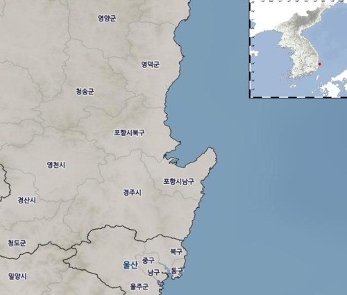 포항서 규모 3.5, 2.1 지진 연속 발생… 11월 강진 여진 72차례