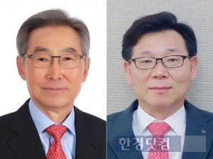 '자랑스러운 광운인상' 수상자 엄정근 대표(왼쪽)와 최병화 부행장. / 사진=광운대 제공