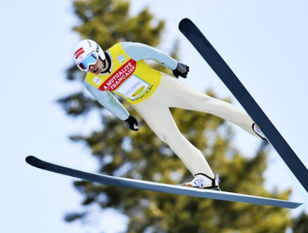 노르딕복합 경기 중 스키점프 사진. 출처=평창동계올림픽 공식 사이트