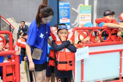 충남 천안상록리조트, 국내 최초 워터파크 해양안전체험장 조성