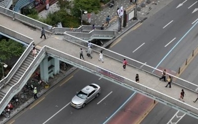 시·구청 여론 눈치보는 사이 곳곳서 '육교 갈등'