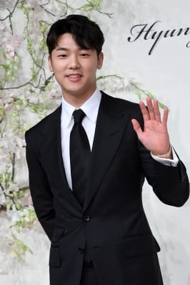  강민혁, '소년같은 미소'(류현진-배지현 결혼식)